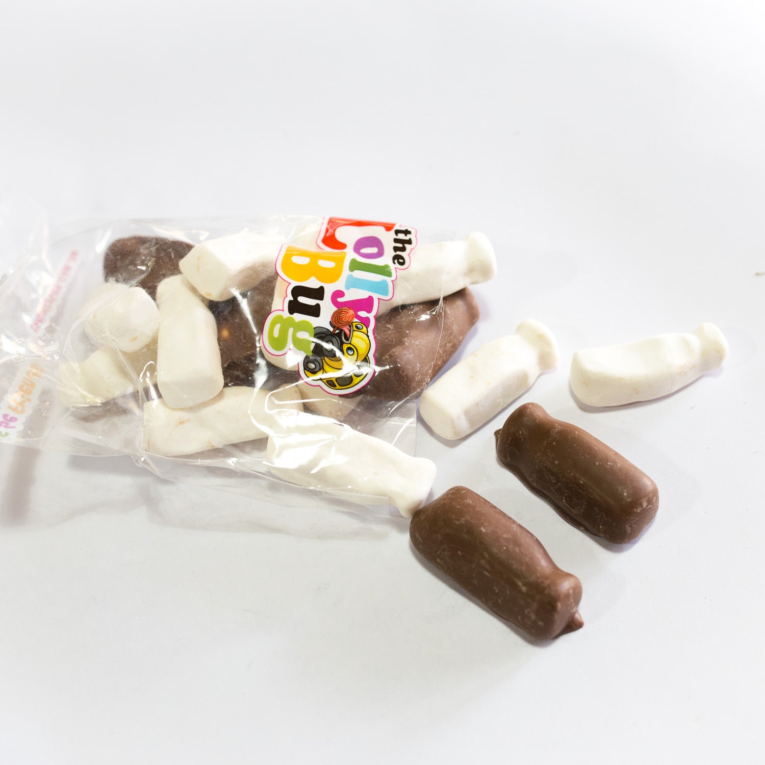 Choc Milk Bottles Mixed 120g