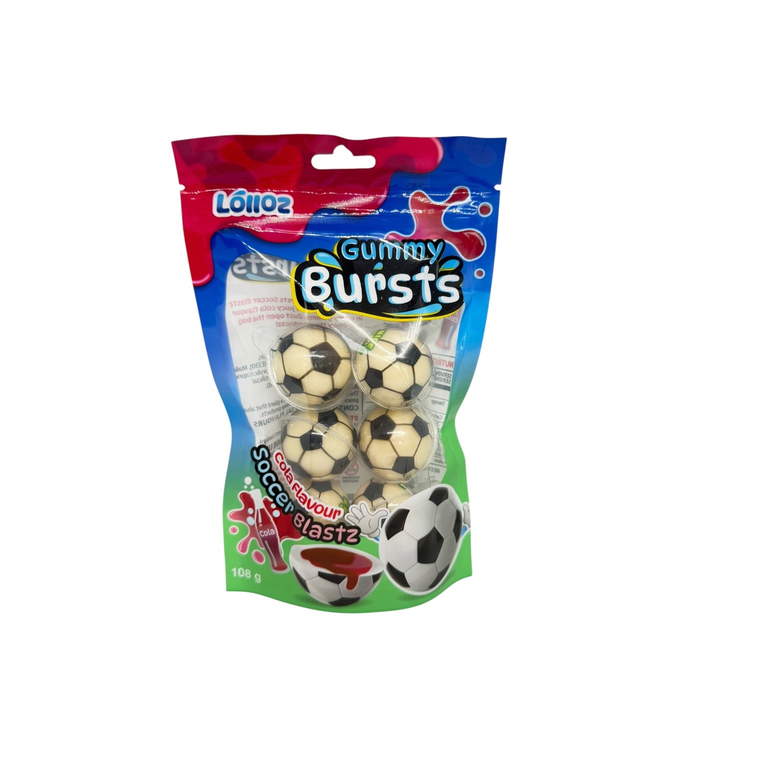 Lolloz Gummy Bursts 108g