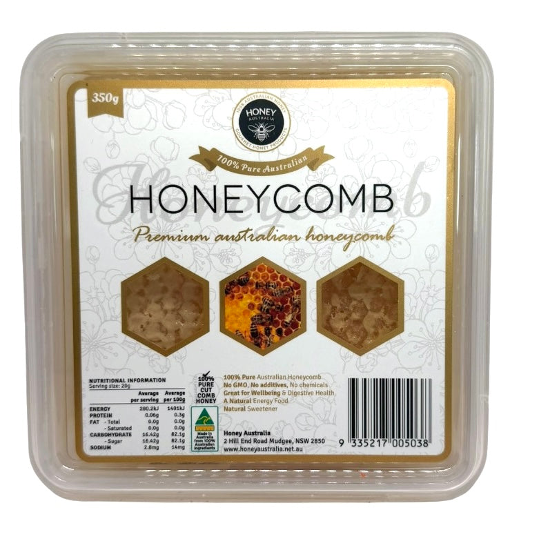 Honey Australia Honeycomb 350g