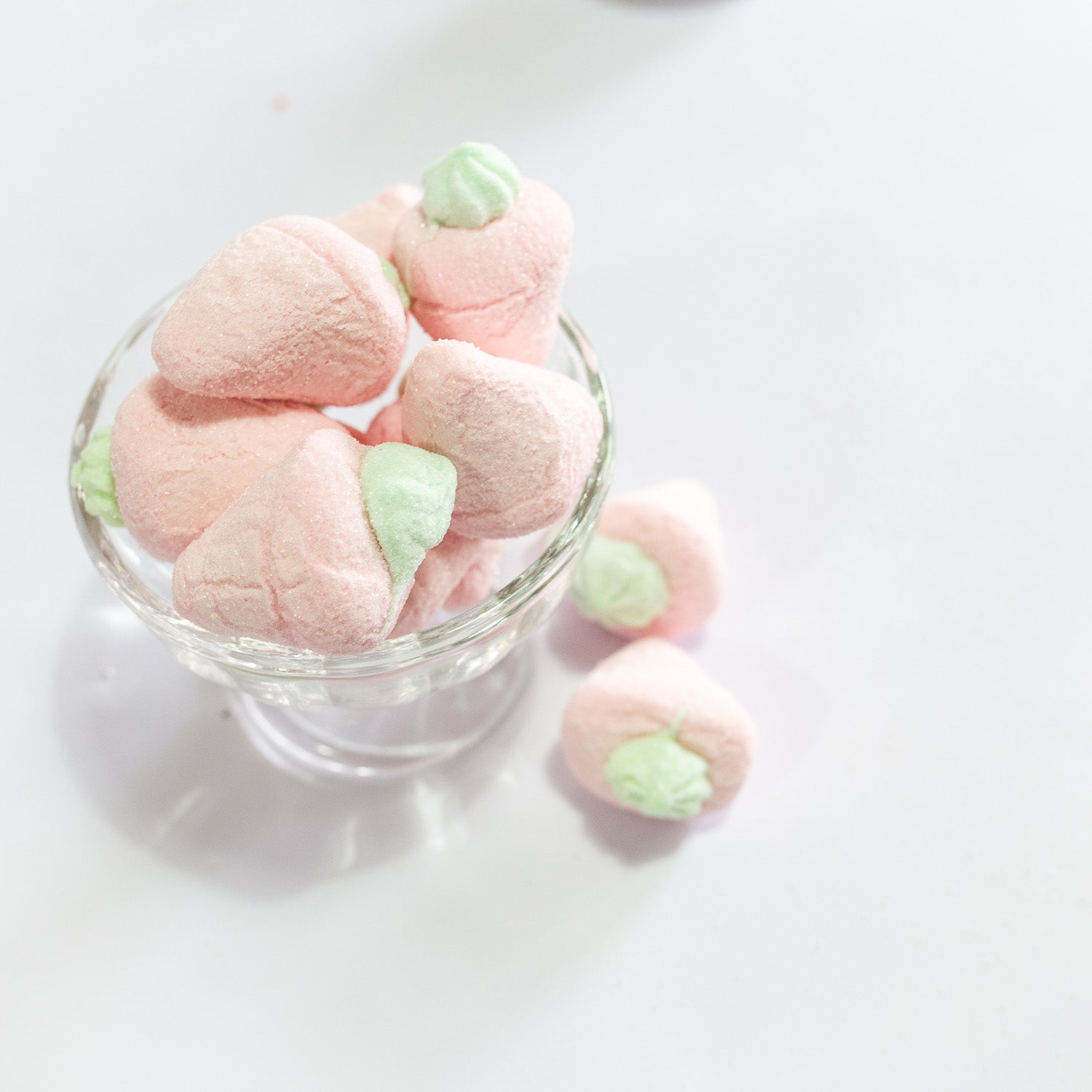Jelly Filled Strawberry Marshmallows 100g