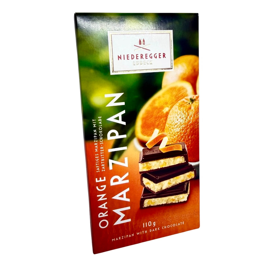 Niederegger Choc Coated Marzipan Blocks 110g