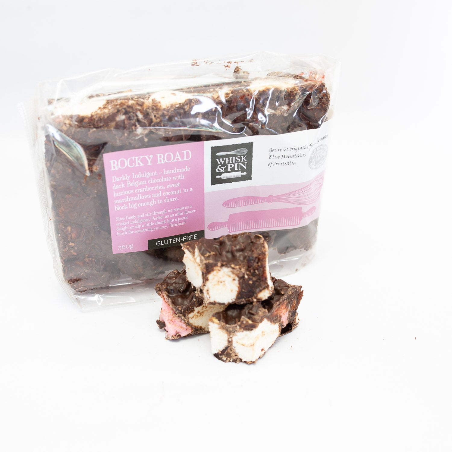 Whisk & Pin Rocky Road 320g