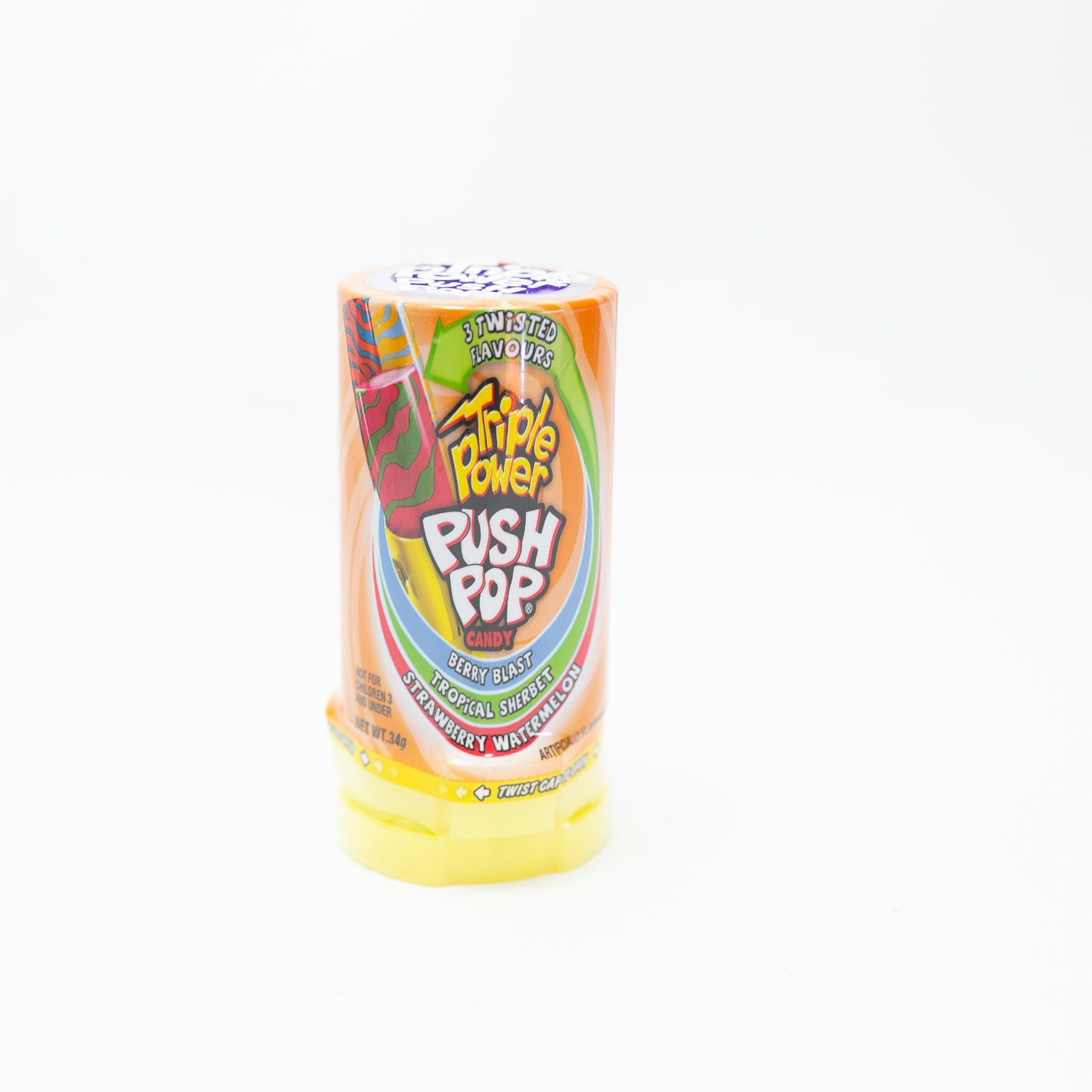 Triple Power Push Pop 34g