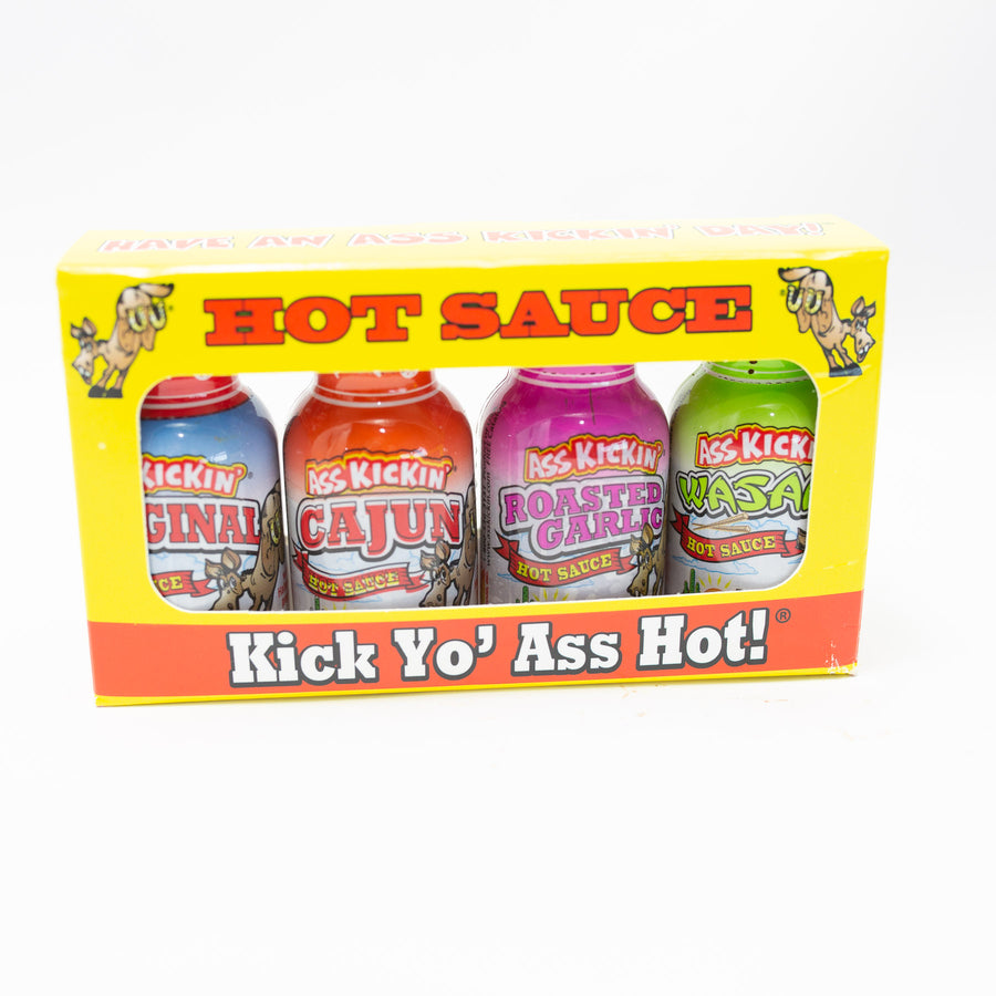 Ass Kickin Hot Sauce - Mini Pack (4x22g)